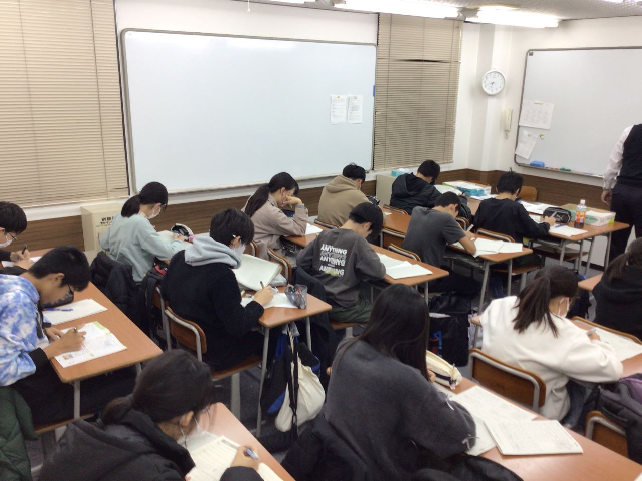 市田塾郡山校の定期テスト対策特訓