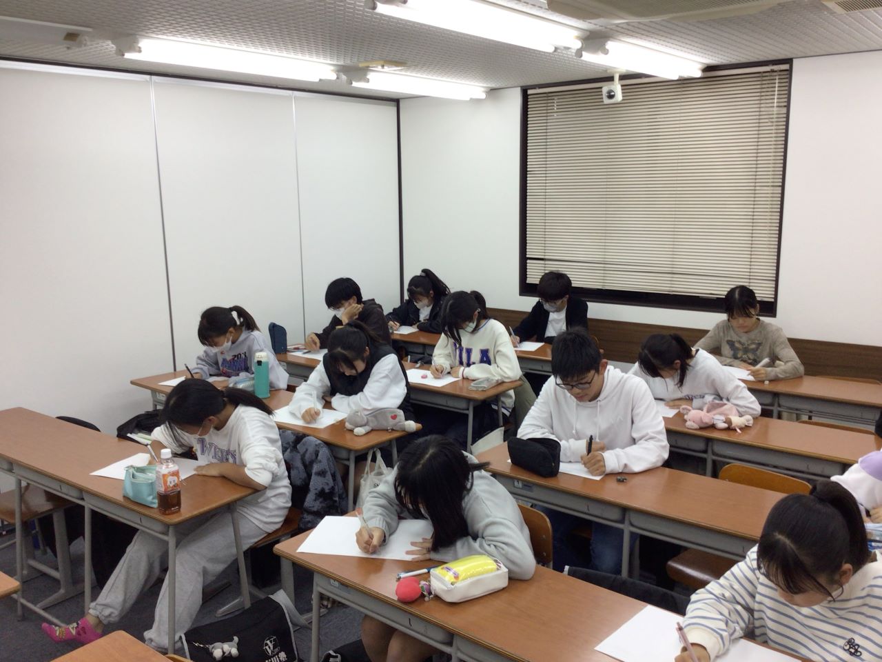 市田塾郡山校の定期テスト対策特訓