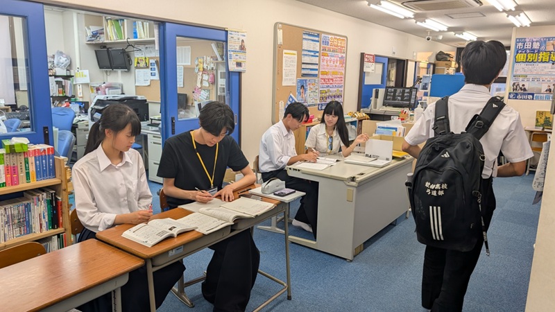 市田塾の高校生