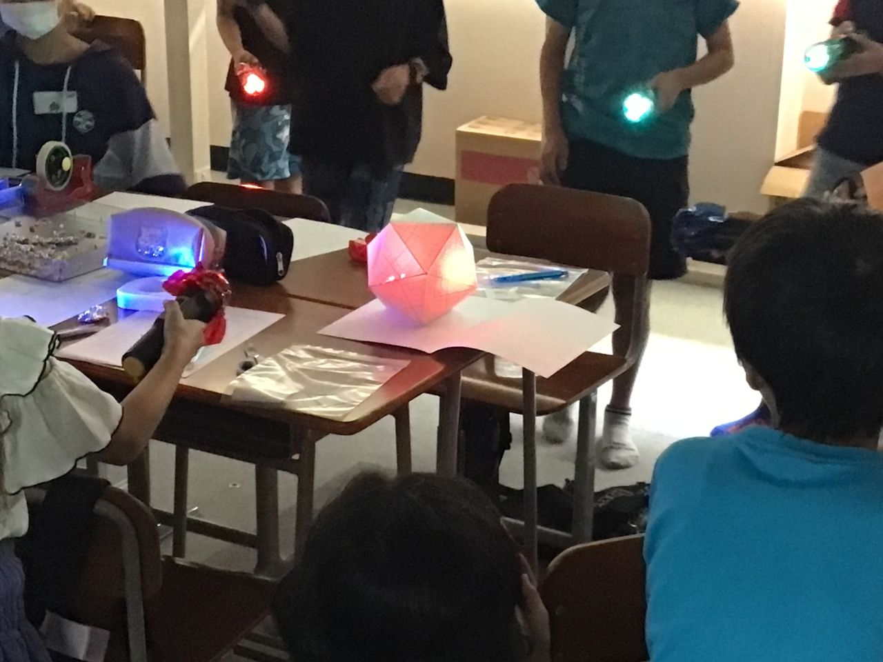 市田塾のアクティブラーニング T-Kids　理科実験