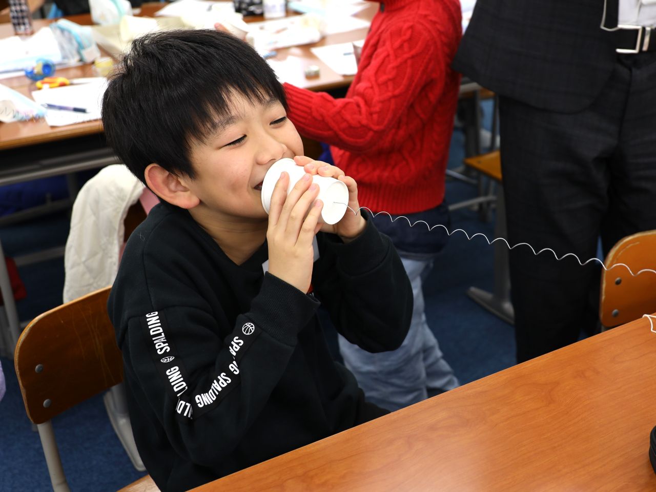 市田塾のアクティブラーニング T-Kids　理科実験