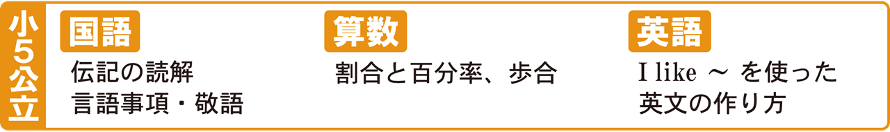 市田塾冬期講習の小5公立進学コースの講習内容