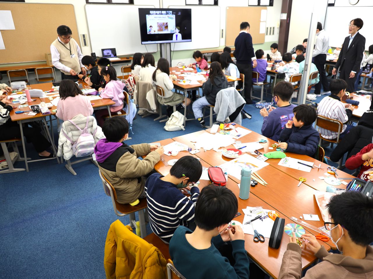 市田塾のアクティブラーニング T-Kids 理科実験