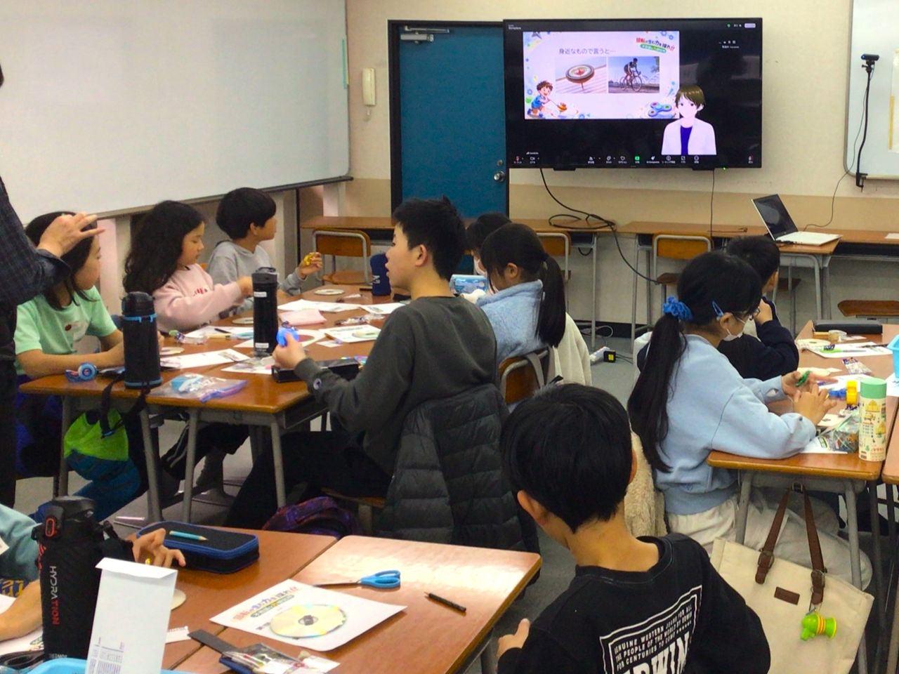 市田塾のアクティブラーニング T-Kids 理科実験